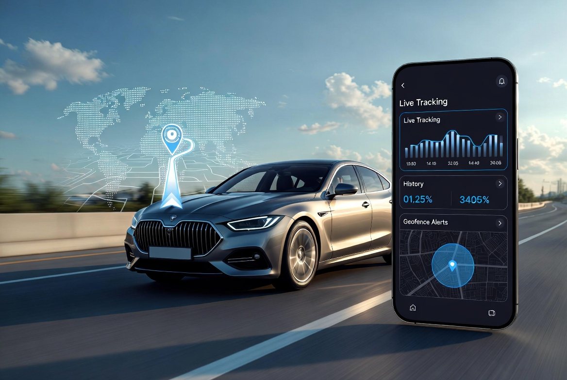 Géolocalisation de voiture : suivi GPS en temps réel sur smartphone